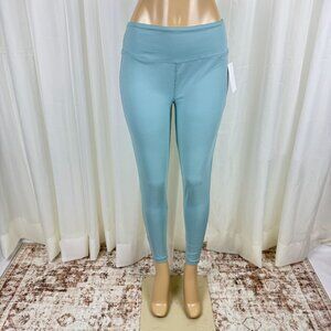 Zenana Plus Size Wide Waistband Full Length Leggings Mint Green